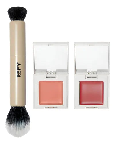 REFY I Dúo de brocha y blush en crema