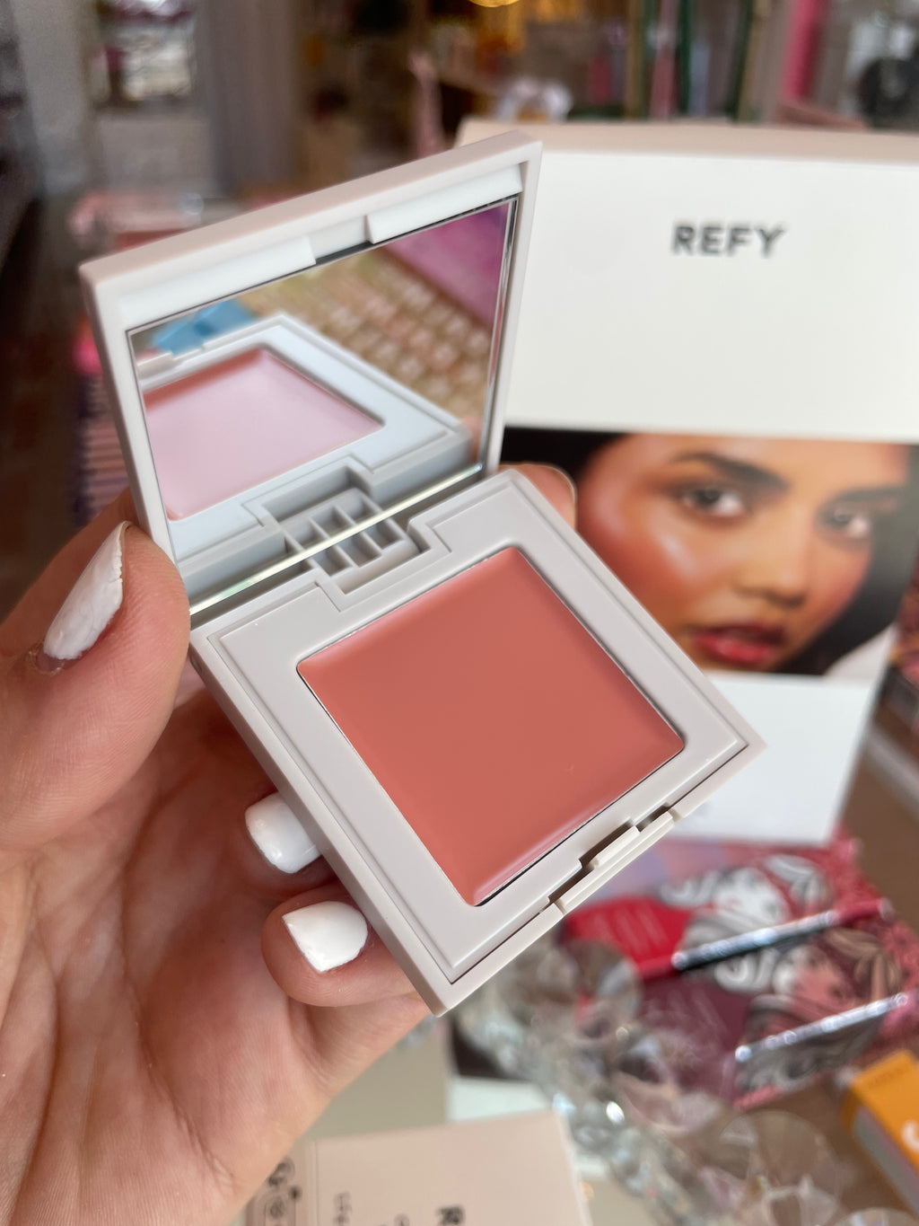 REFY I Dúo de brocha y blush en crema