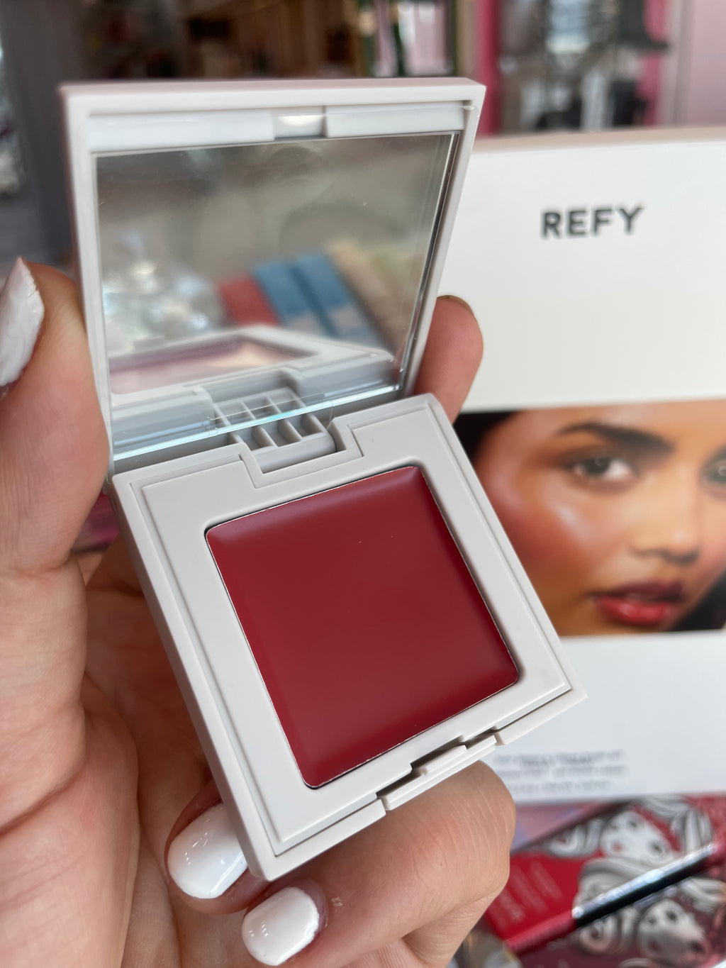 REFY I Dúo de brocha y blush en crema