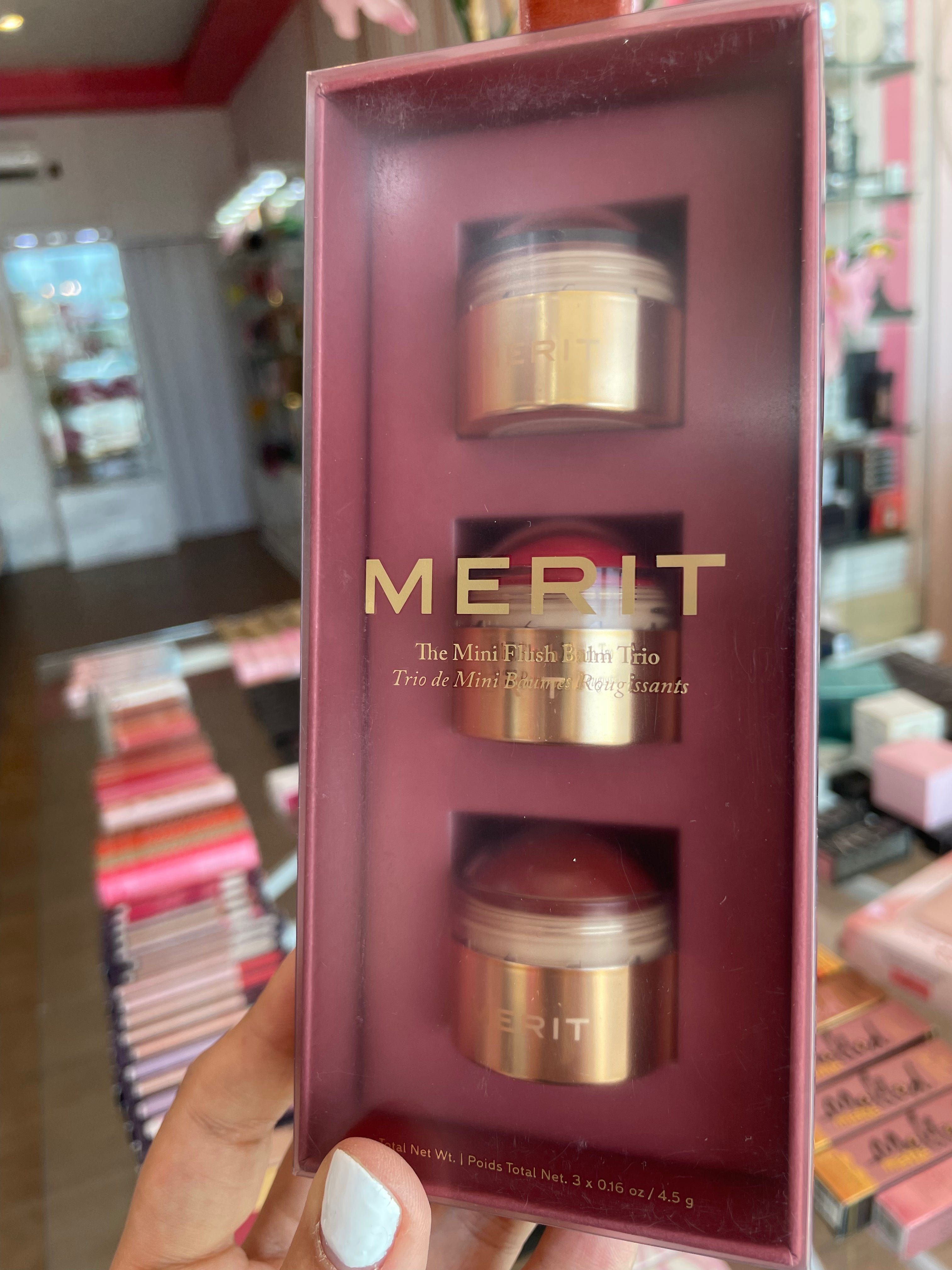 MERIT I Mini Flush Balm Trio