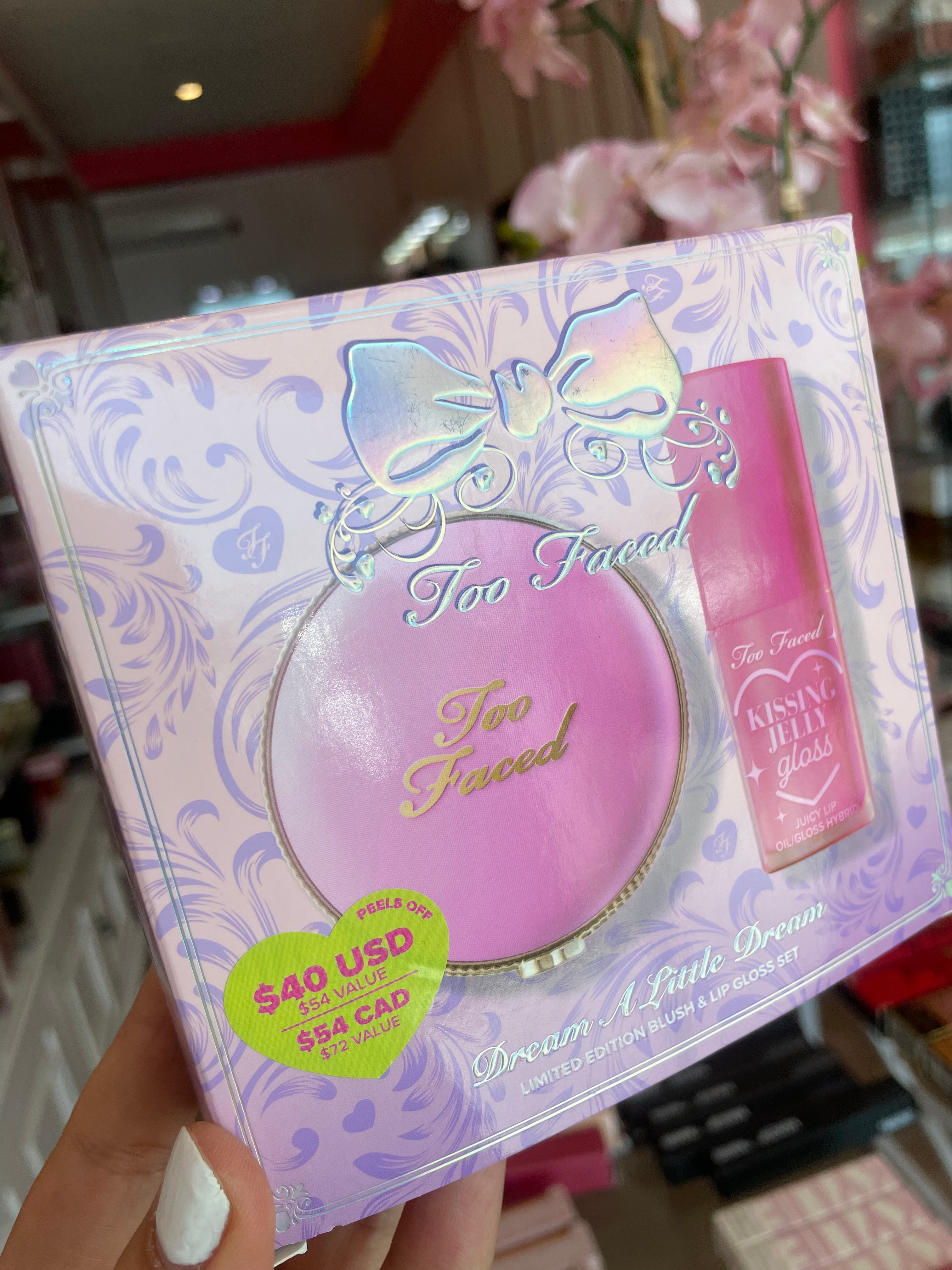 TOO FACED I Dream a Little Dream Blush and Lip Gloss Set