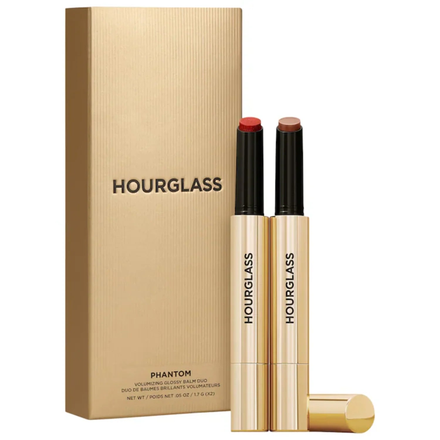 HOURGLASS I PHANTOM Voluminizing Glossy Balm Duo