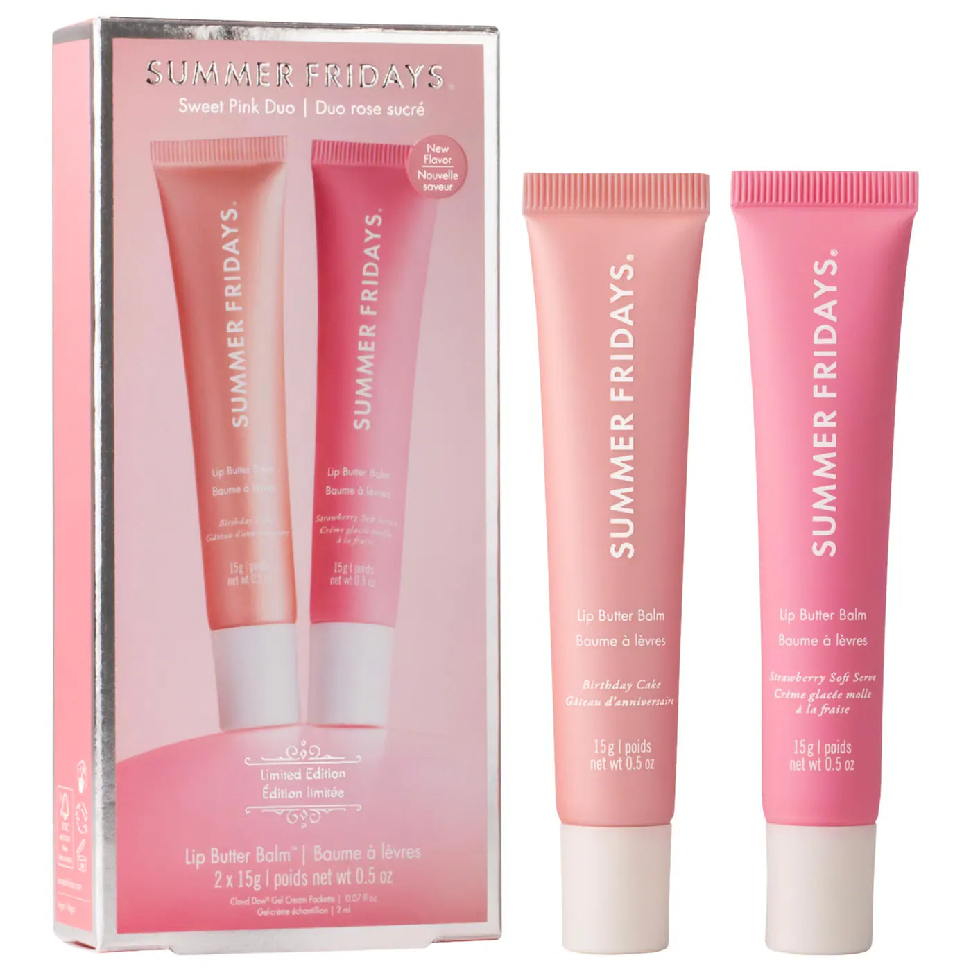 SUMMER FRIDAYS - Sweet Pink Dúo de bálsamos